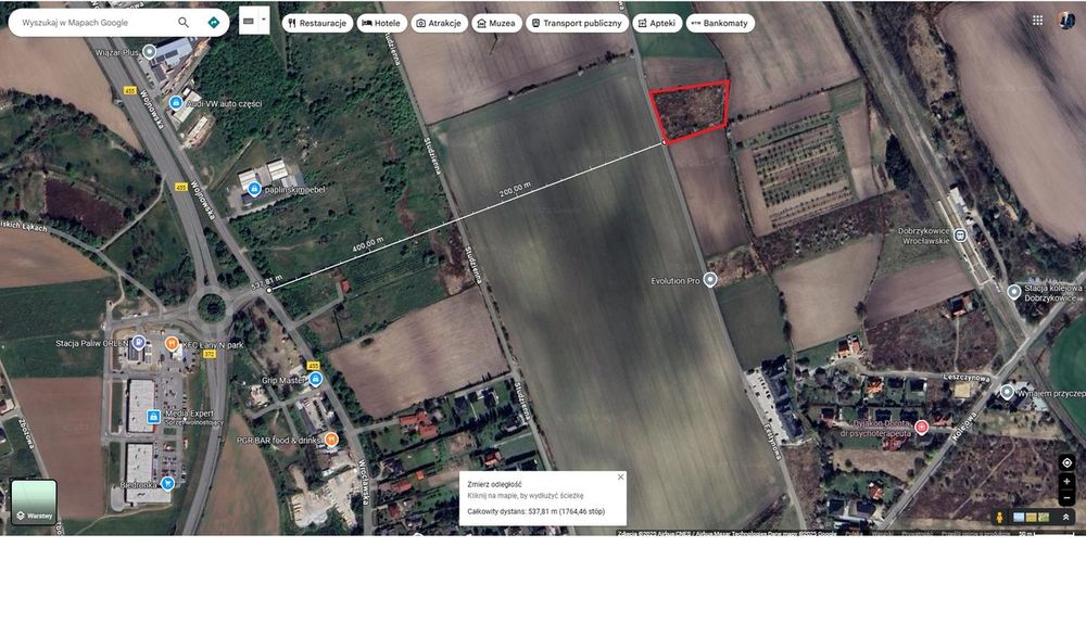 Teren z ogromnym potencjałem inwestycyjnym