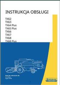 Instrukcja obsługi New Holland TX 62, 63, 64, 65, 66, 67, 68, PL