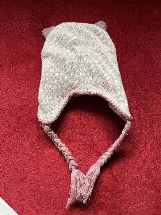 Pudrowo różowa czapka niemowlęca Kik r.86