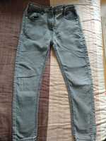 Spodnie dziewczęce jeansowe 110