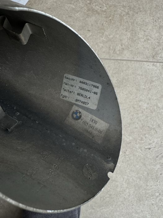 Насадки глушника BMW F30/32/36 (OEM)