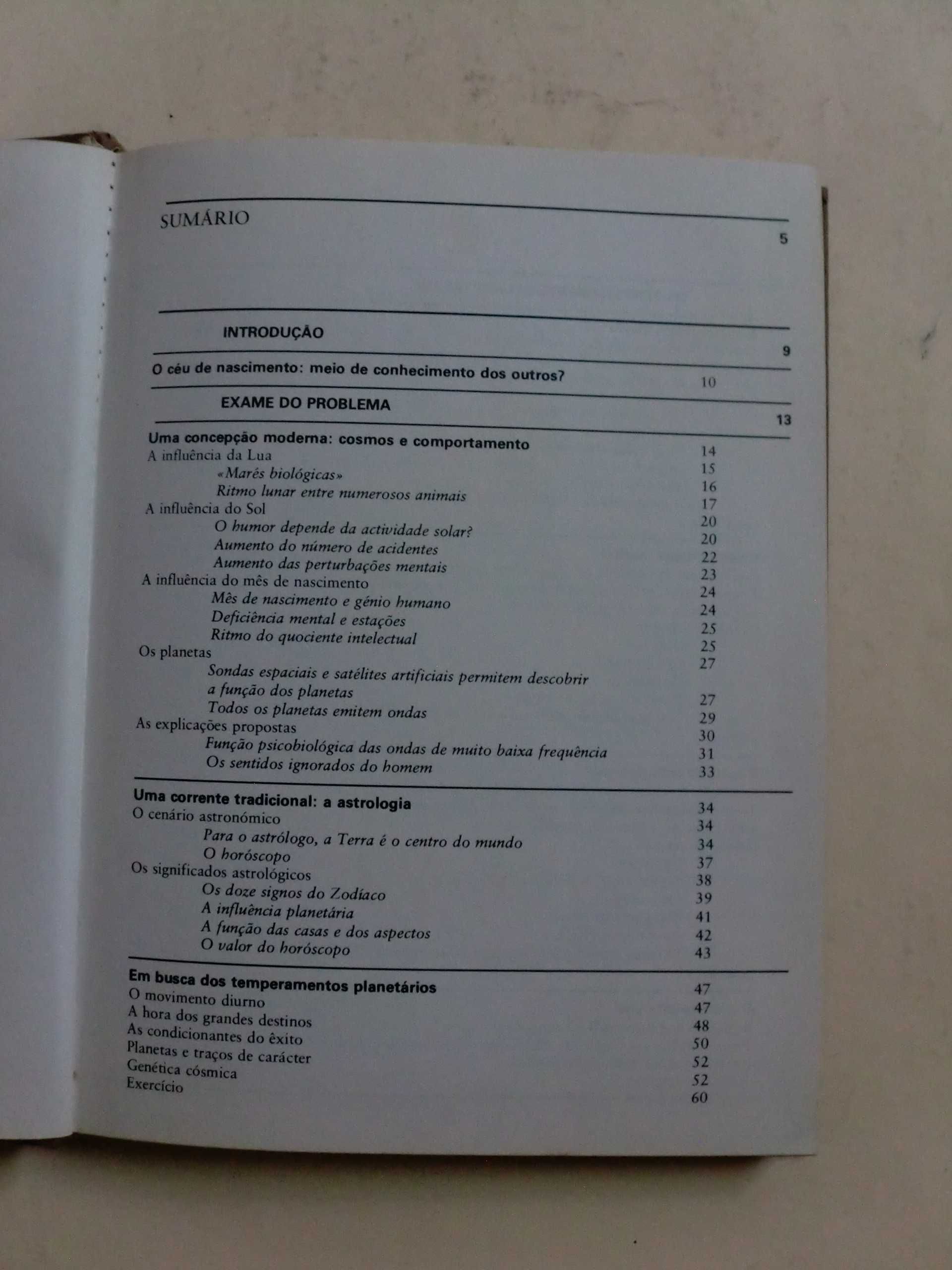 A Cosmopsicologia
de Michel Gauquelin