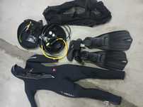 Equipamento de mergulho cressi