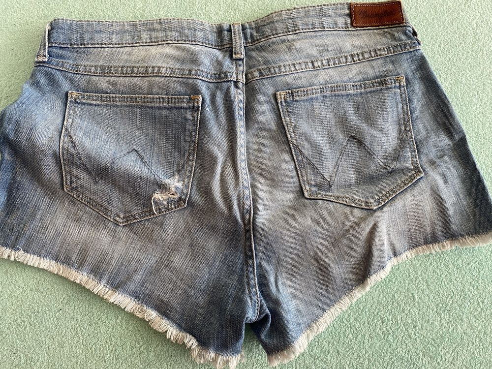 Spodenki jeans Wrangler rozmiar S