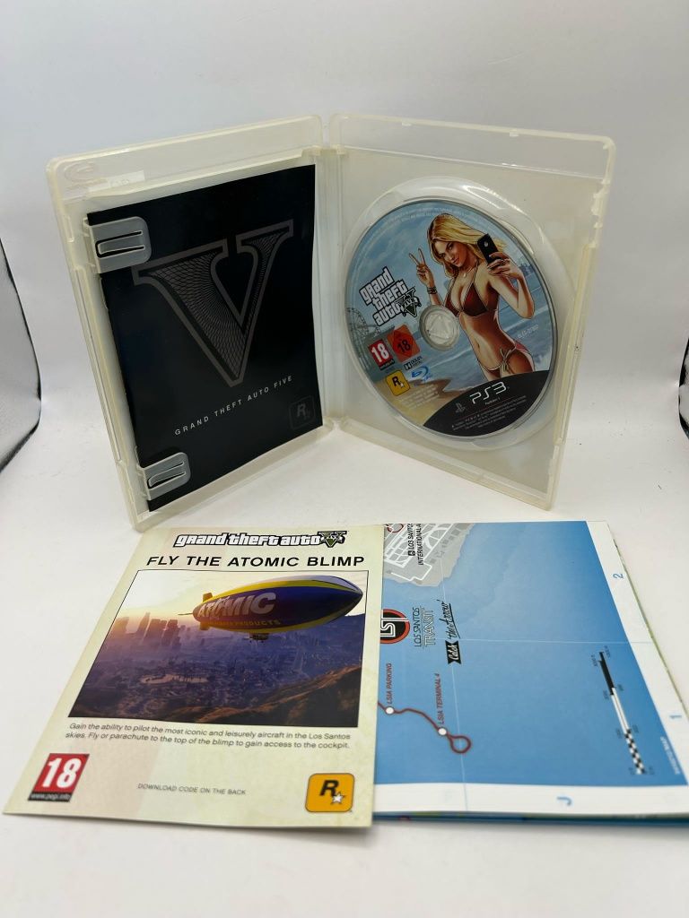 Gta V Komplet Polski w Grze Ps3 nr 6763