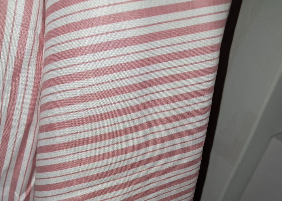 2 cortinados com fita para franzir