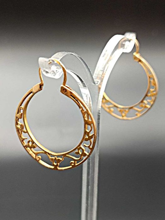 Złote Kolczyki WARMET 14K 3,80 g