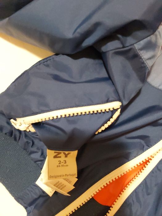 Lote de 5 sweats e 1 Parka reversível 2/3 anos