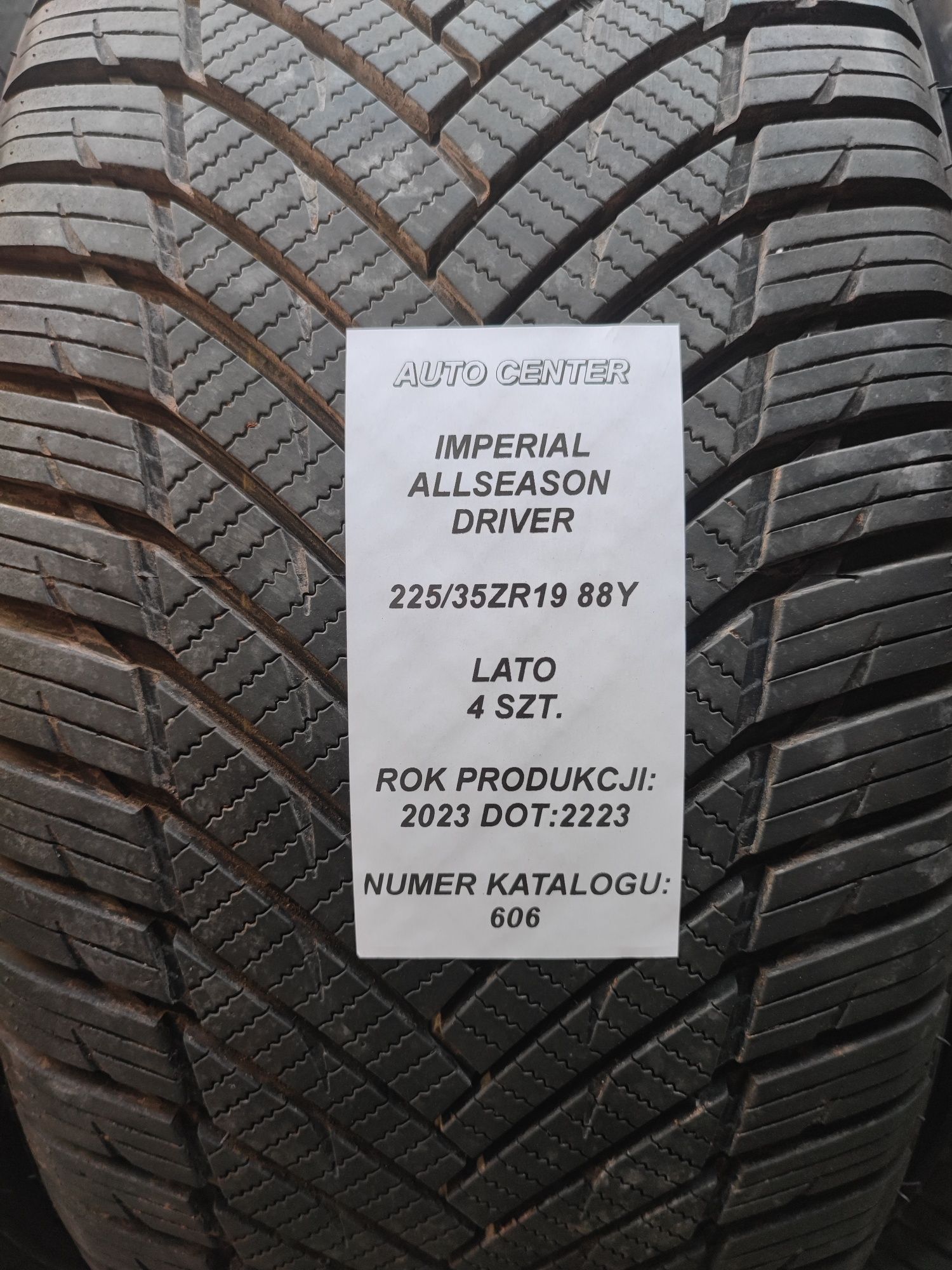 Opony całoroczne 225/35R19 88Y Imperial Allseason Driver | 2023r