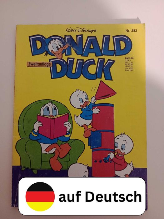 Donald Duck Disney Heft po niemiecku niemiecki 282