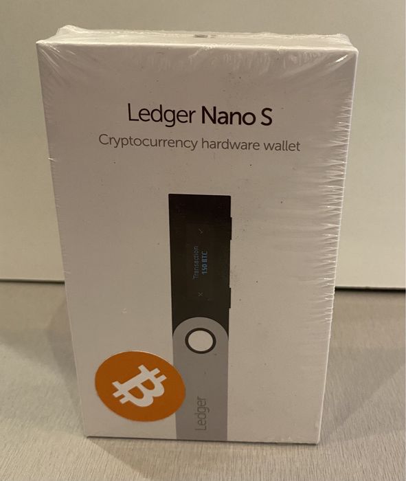 Portfel kryptowalut Ledger nano S nowy oryginalnie zafoliowany