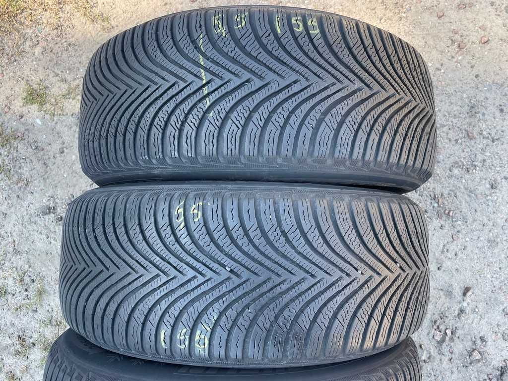 225/55r17 101V Michelin Alpin 5 шини бу зима 4 штуки