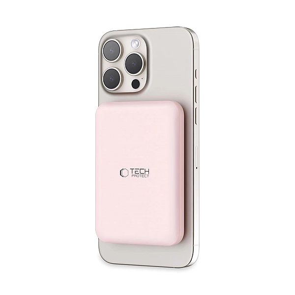 Powerbank Tech-Protect LifeMag PB10 z MagSafe 5000mAh 15W port USB-C -