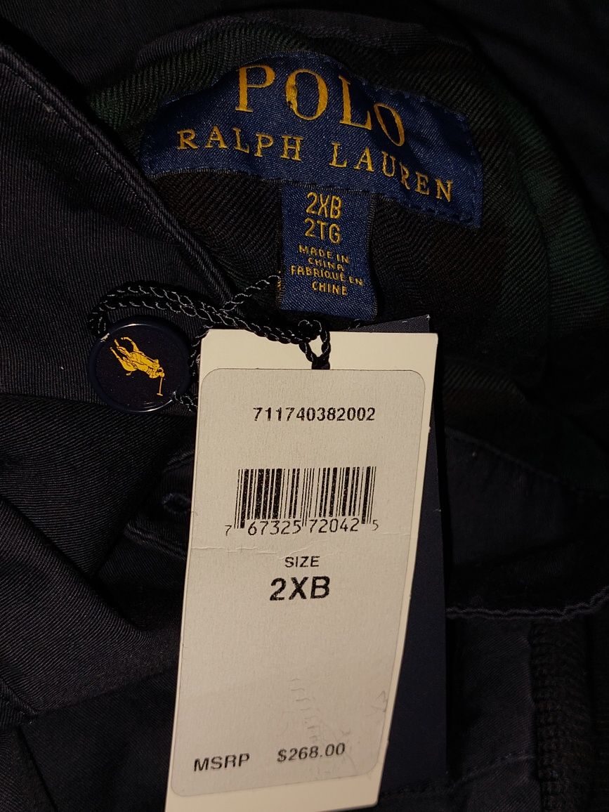 Оригінал Куртка вітровка чоловіча Polo Ralph Lauren 3XL (3LT)