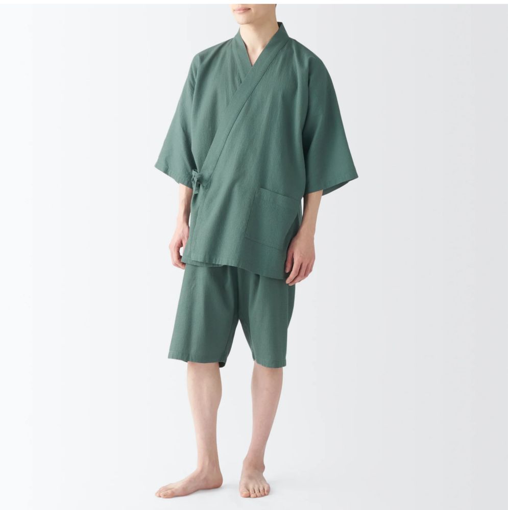 Чоловічий комплект піжама jinbei від Muji