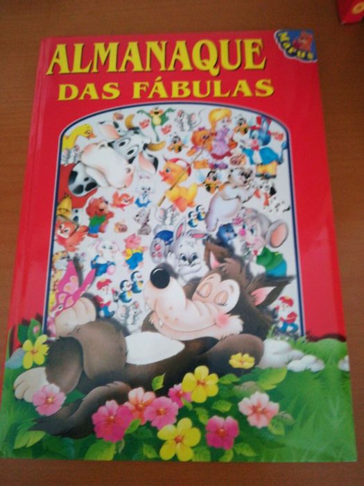 Livro Infantil "Almanaque das Fabúlas" - Bastante ilustrado