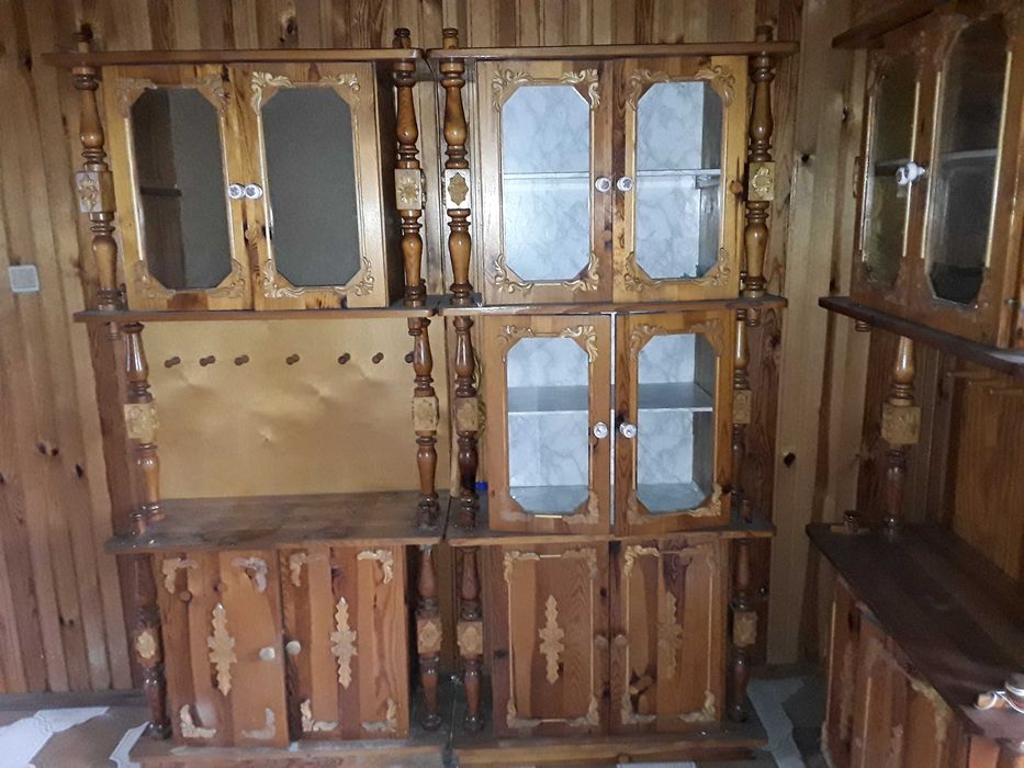 Meble z litego drewna  -  rzeźbione. Jeszcze tanie OKAZJA