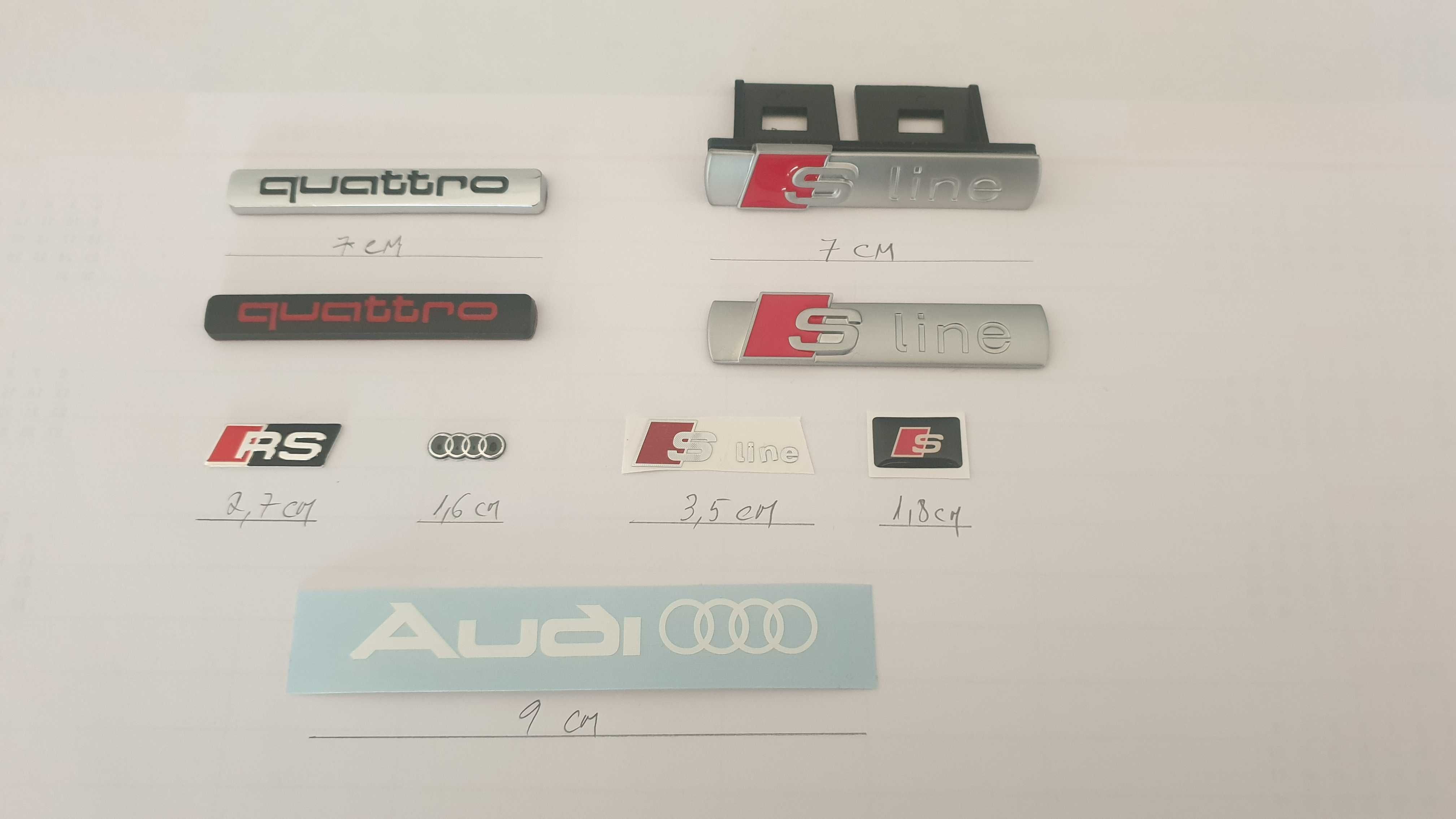 Logos / Símbolos Audi - S-line - RS