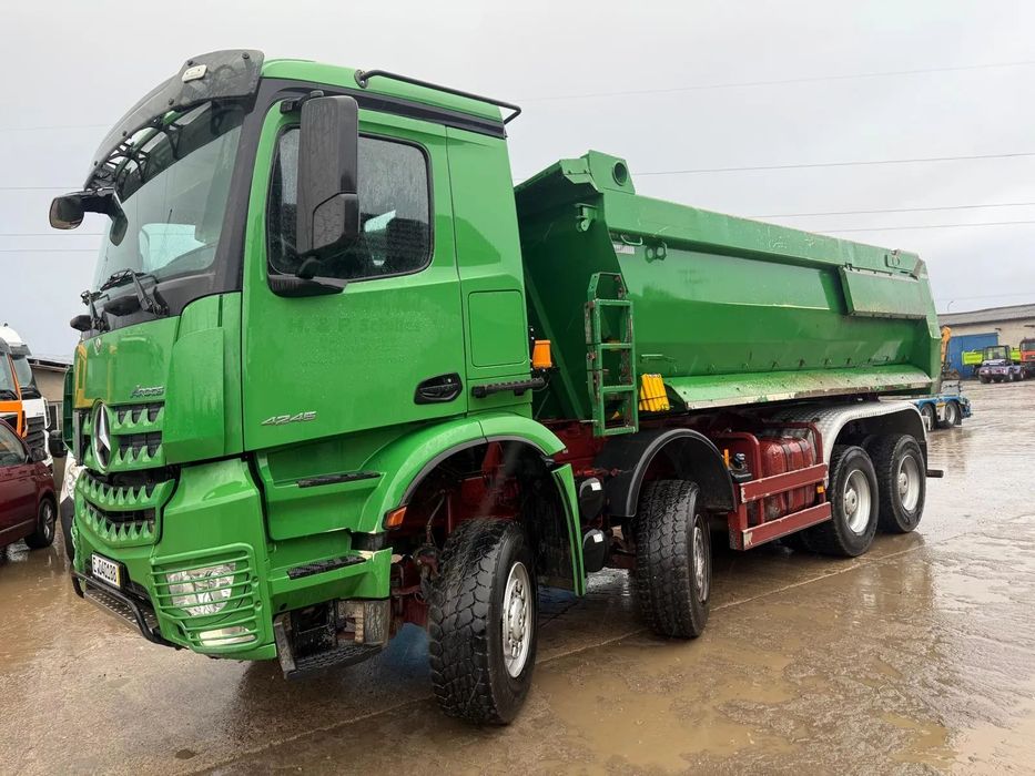 Mercedes-Benz Arocs 4145 8x6 Mulda Mailler 17m3 z Niemiec