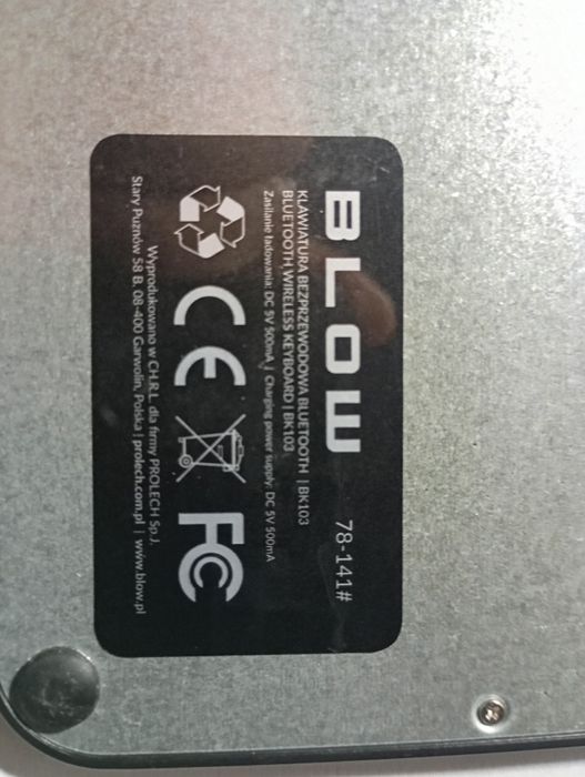 Клавіатура Blow для толофону