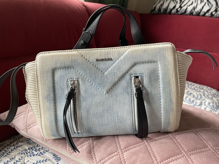 Torebka jeansowa Diesel