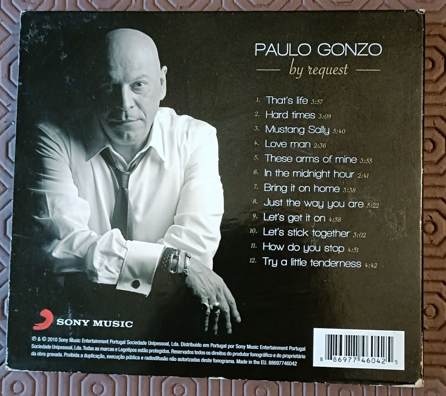 CD. - .Paulo Gonzo
