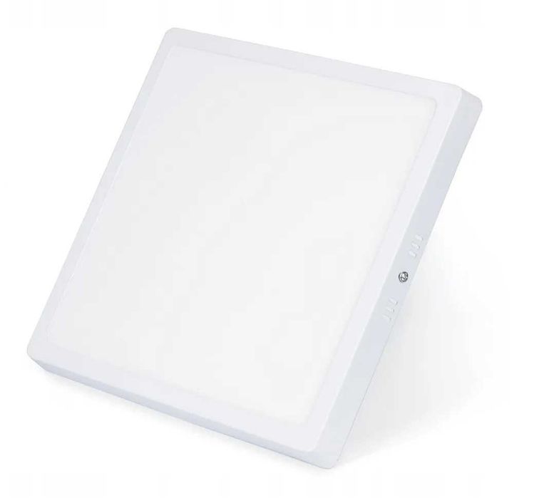 Plafon panel sufitowy natynkowy 18 w kwadrat Led Light 21 x21 cm biały