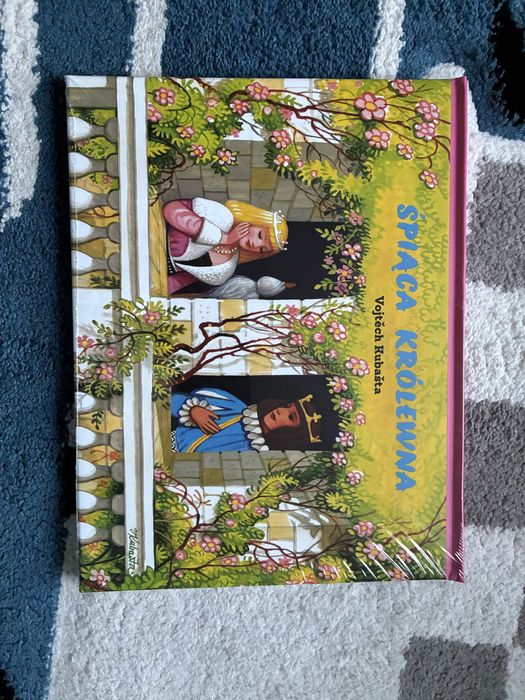 Śpiaca Krolewna pop-up nowa Vojtech Kubasta