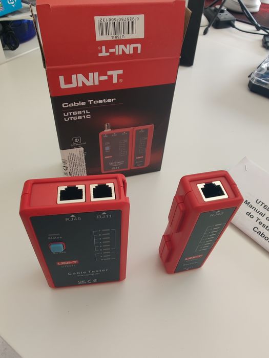 Testador de cabo de Redes UNIT-T