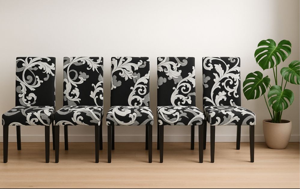 Conjunto com 6 Cadeiras de Jantar BERGMUND