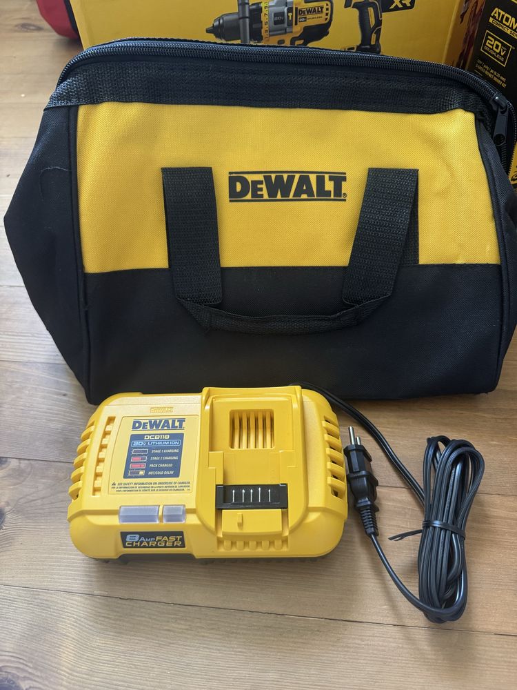 Набір інструментів Dewalt DCK2100P2, Шуруповерт DCD999 і Імпакт DCF887