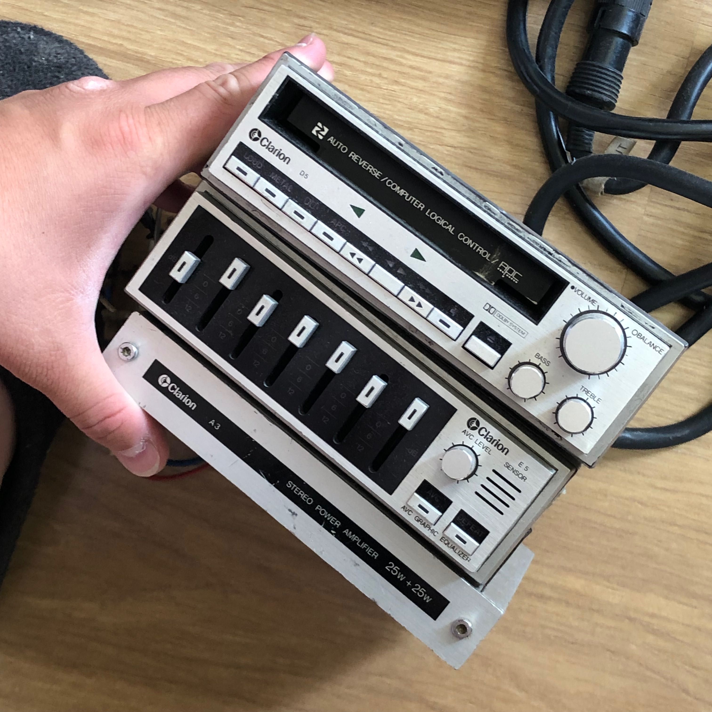 JDM олдскульные старые колонки динамики Pioneer Clarion Carozzeria
