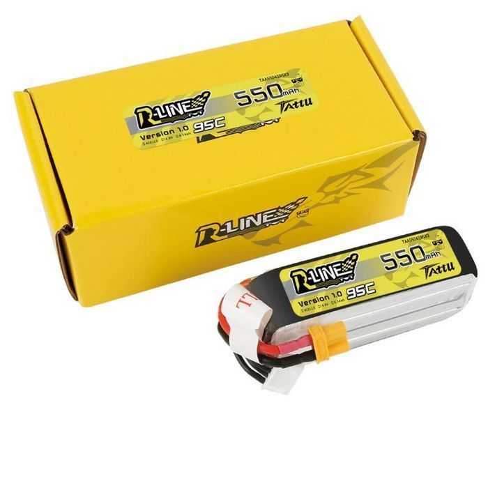 Akumulator Tattu R-Line 550Mah 14.8V 95C 4S1P