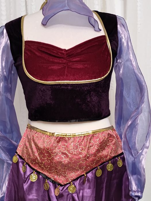 Strój przebranie wschodnia księżniczka tancerka rozmiar S