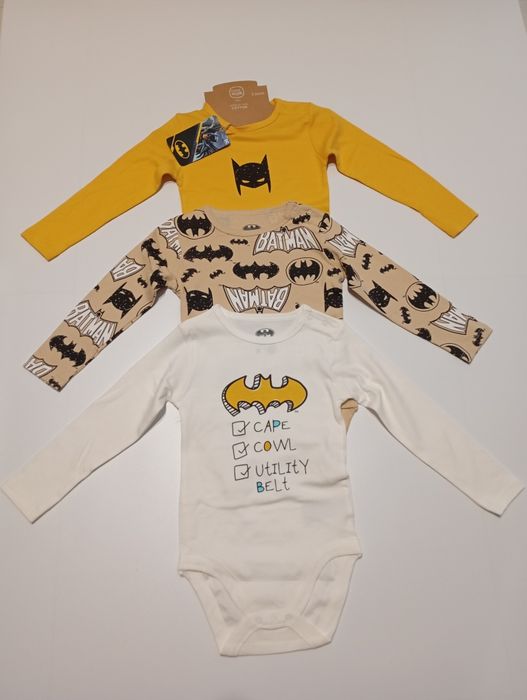 98 NOWE body długi rękaw Cool Club Batman