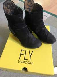 Fly London, botki, sztyblety, kowbojki, nowe, skóra naturalna 36