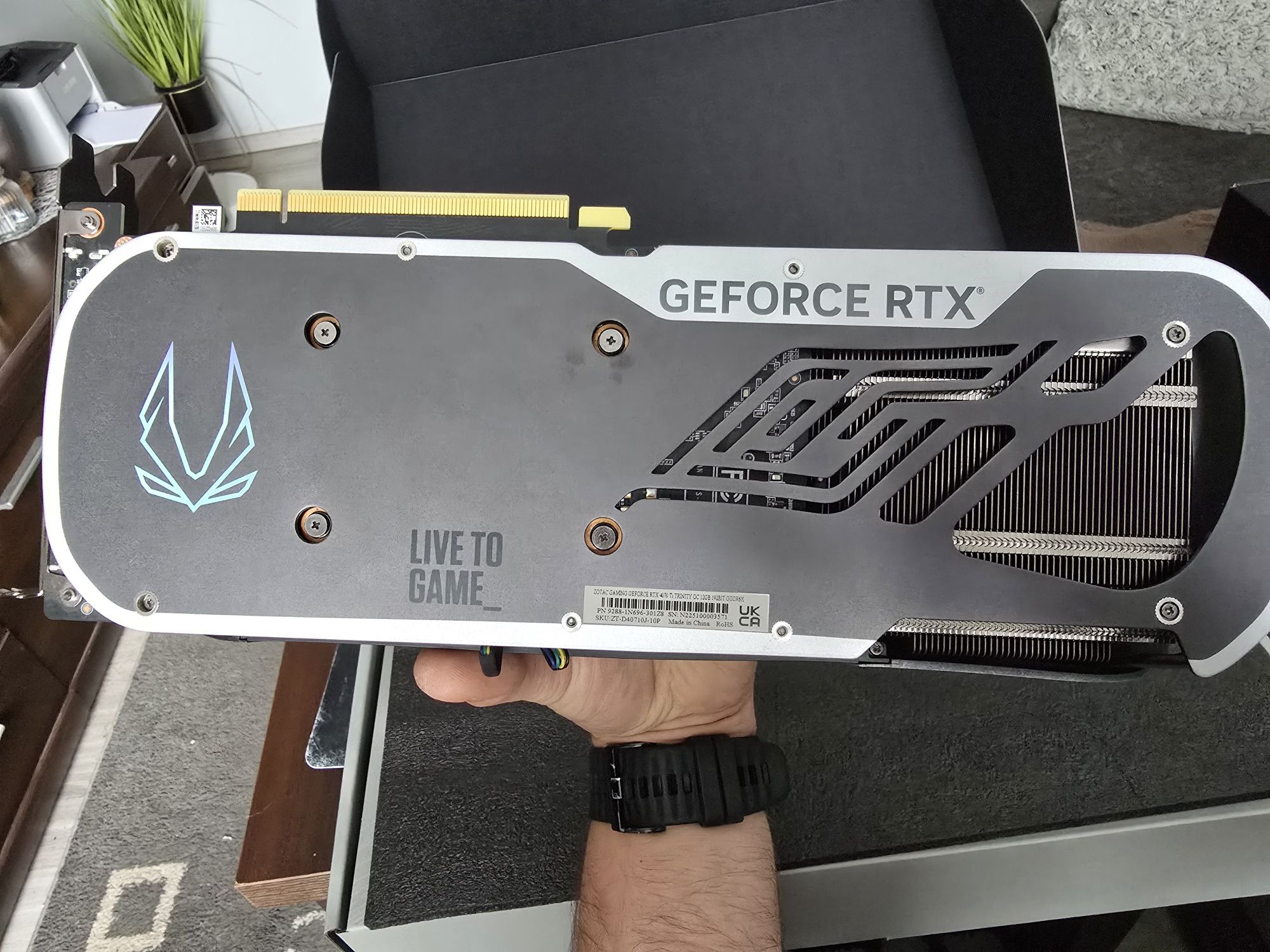Rtx4070Ti Zotac 12GB OC