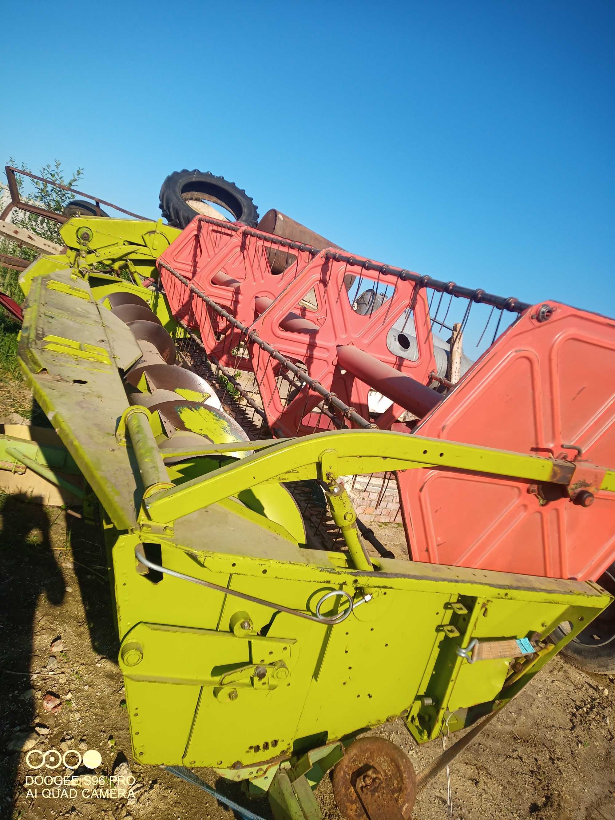 heder Claas dominator