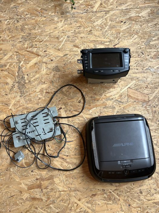 toyota rav4 2008 разборка приборка телевизор, динамики, карта, пластик