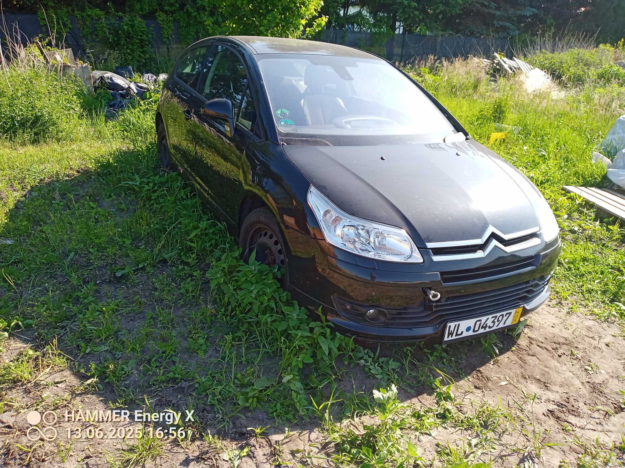 Citroen C4 VTS 2.0 HDI 136KM  Kolor Czarny EXL