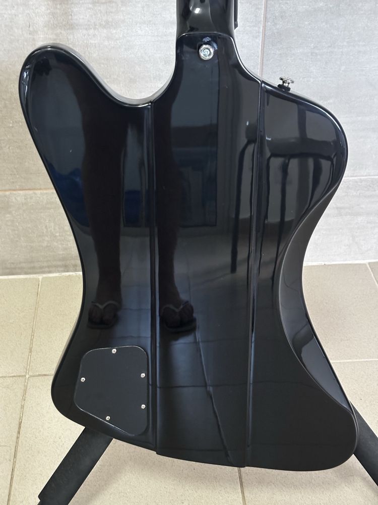 Baixo Epiphone Thunderbird 60s Bass, Ebony (Usado) - Excelente Estado!