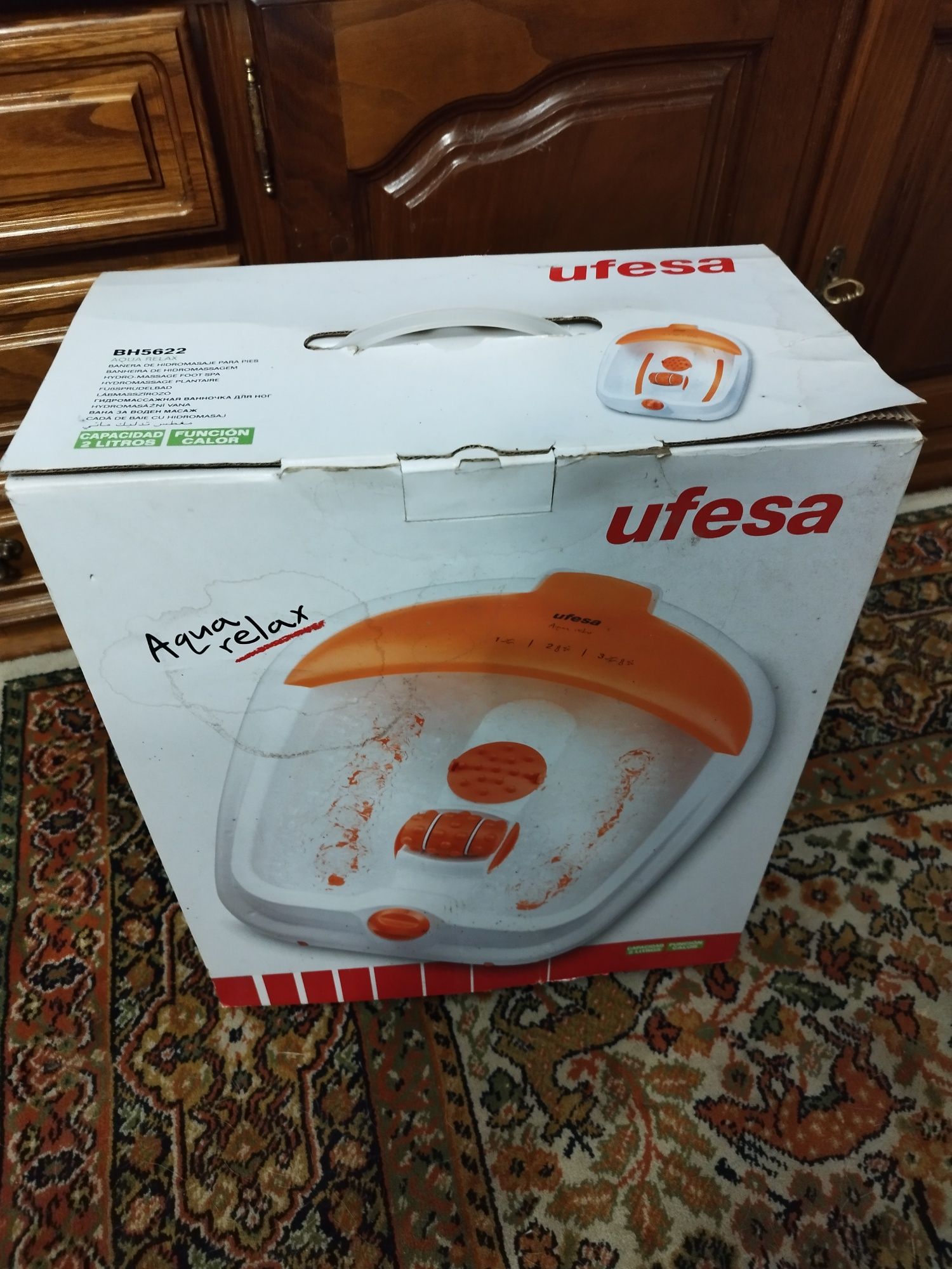 Massajador de pés Ufesa
