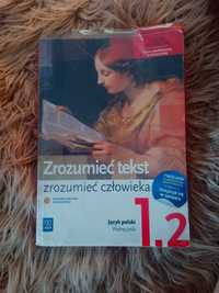 2 podręczniki z polskiego zrozumieć tekst 1.2. i 2.1