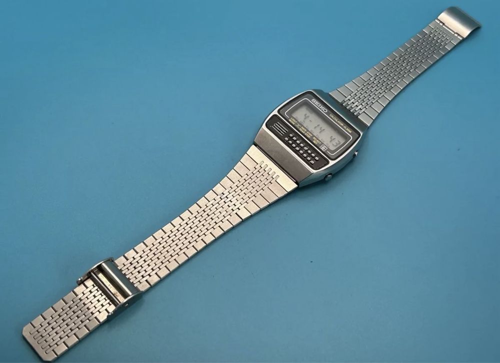 Zegarek Seiko  Vintage lcd z 1980 + dodatki unikat