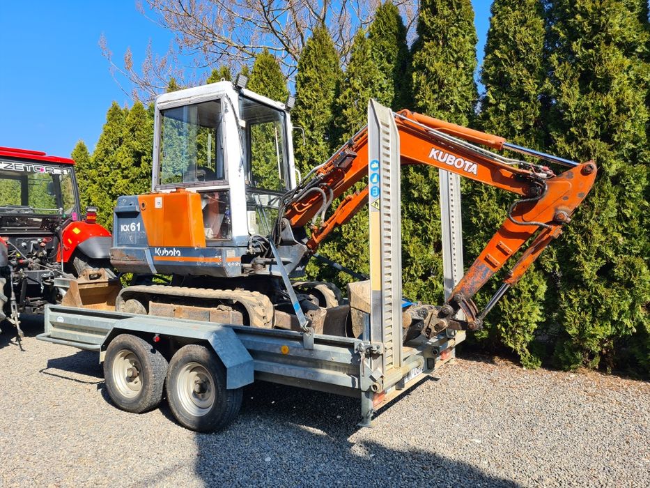 Usługi minikoparką, roboty ziemne, wykopy