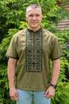44-64 р Вишиванка чоловіча короткий рукав M L XL 2XL 5XL 48 50 52 56