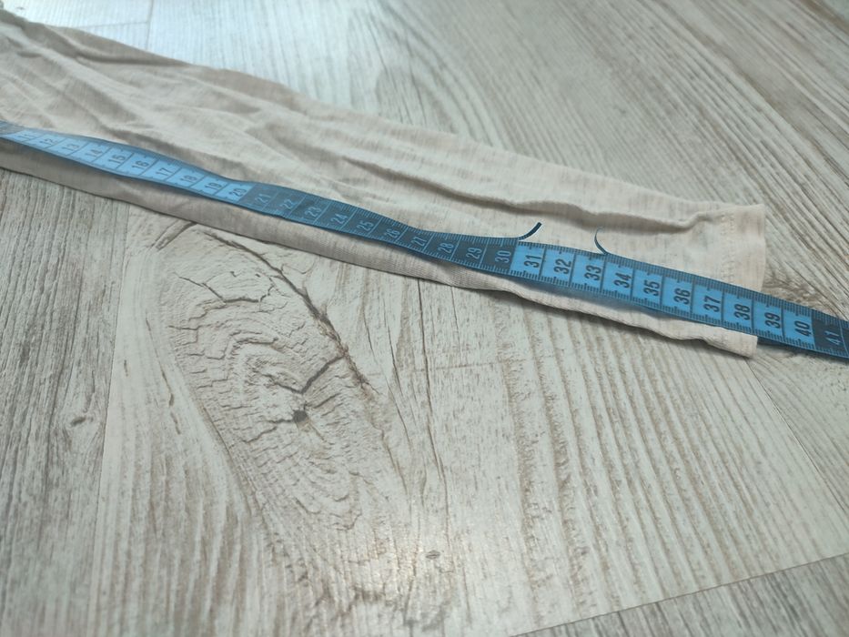 H&M 122 128 bluzka dziewczęca długi rękaw motyle grafika elastan