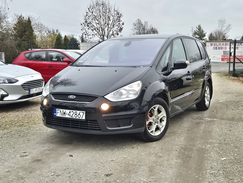 Ford S Max 2.0 benzyna*Zarejestrowany*Sprawny*Czarny*Alu