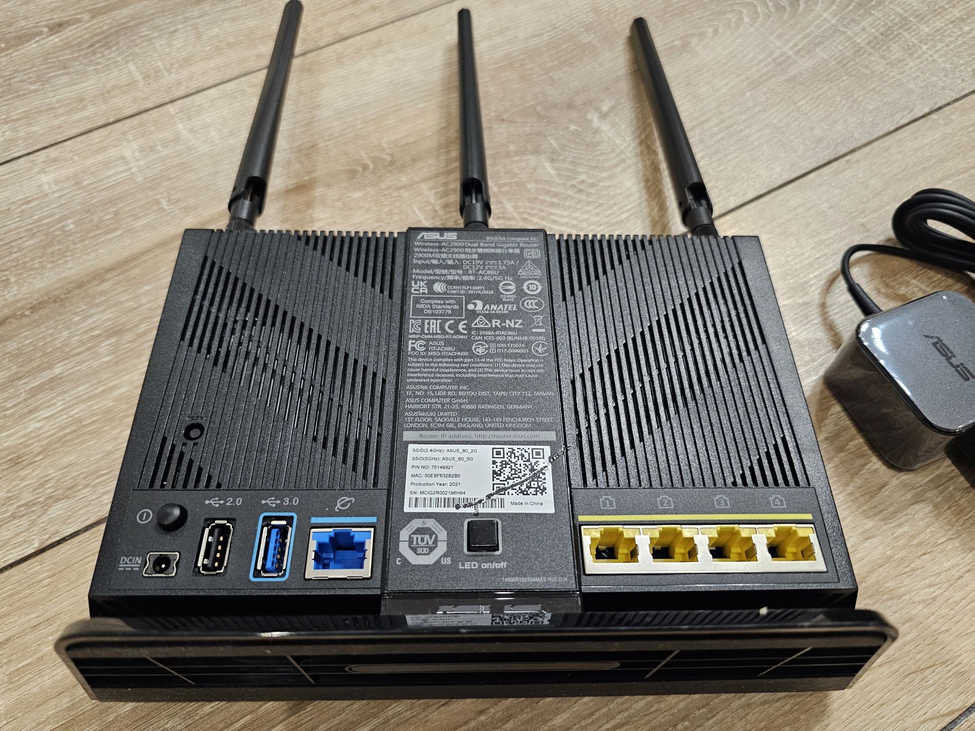 Роутер ASUS RT AC86U швидкий надійний маршрутизатор для дому та офісу