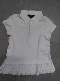 Polo branco da Polo Ralph Lauren,  menina,  6 anos